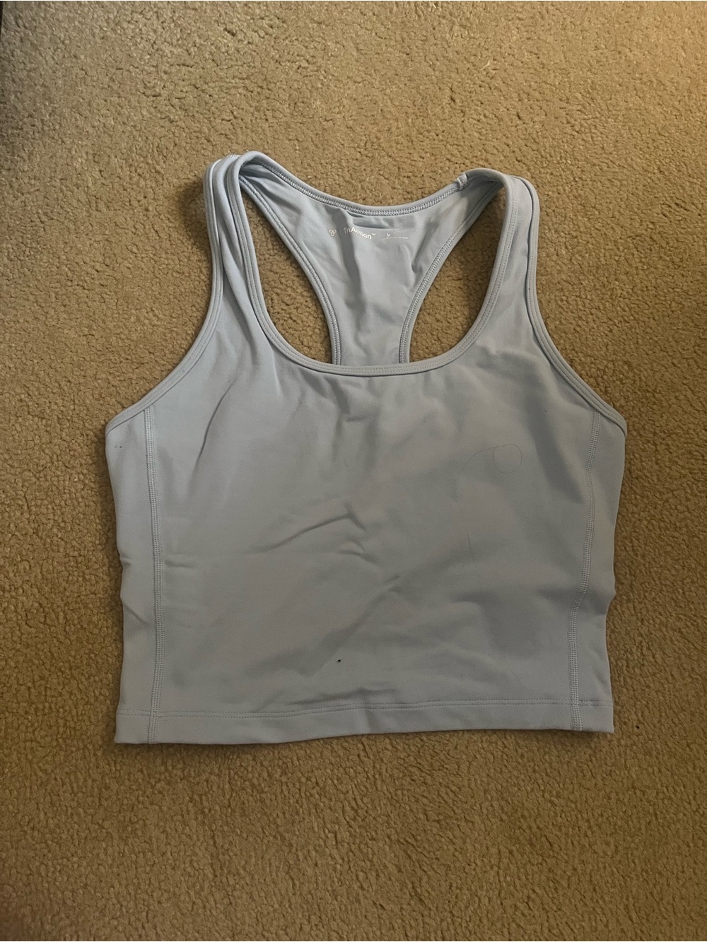 TNA Light Blue Racerback Muscle Tee